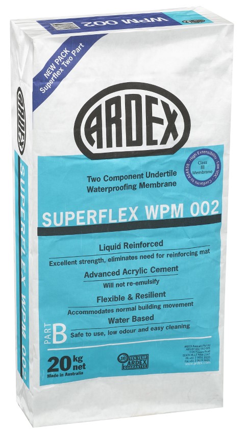 ARDEX WPM 002 PART B 20KG POWDER BAG 